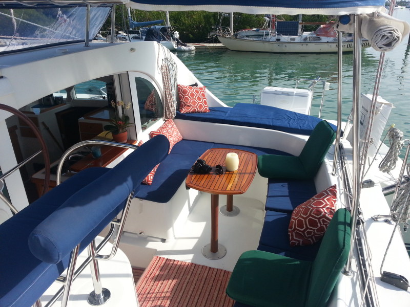 Used Sail Catamaran for Sale 2007 Lagoon 380 S2 Deck & Equipment